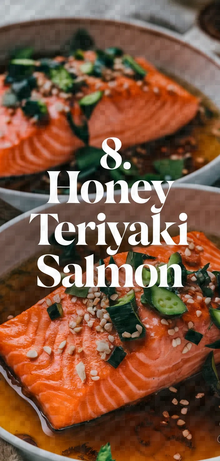 8. Honey Teriyaki Salmon