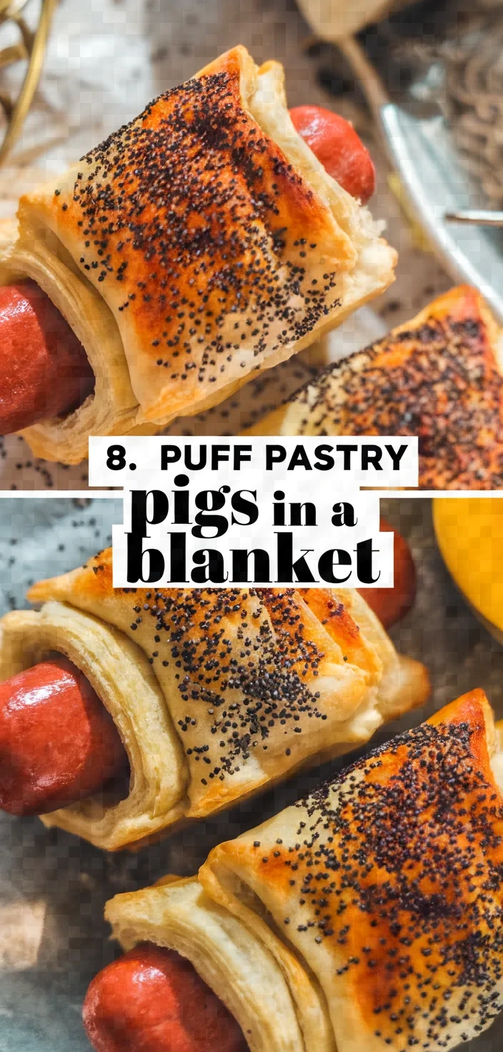 8. Puff Pastry Pigs in a Blanket