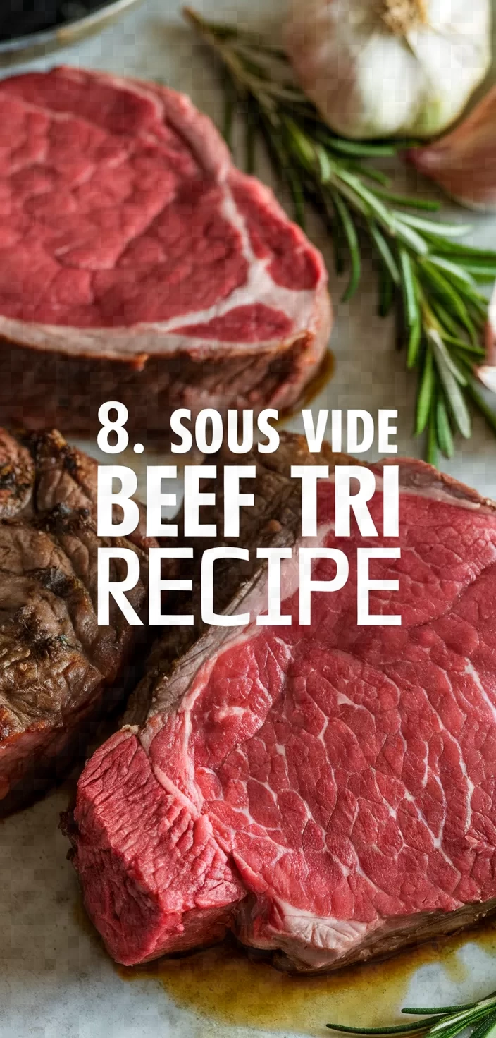 8. Sous Vide Beef Tri Tip Recipe