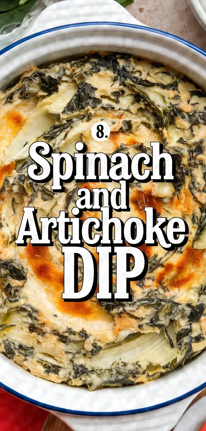 8. Spinach and Artichoke Dip