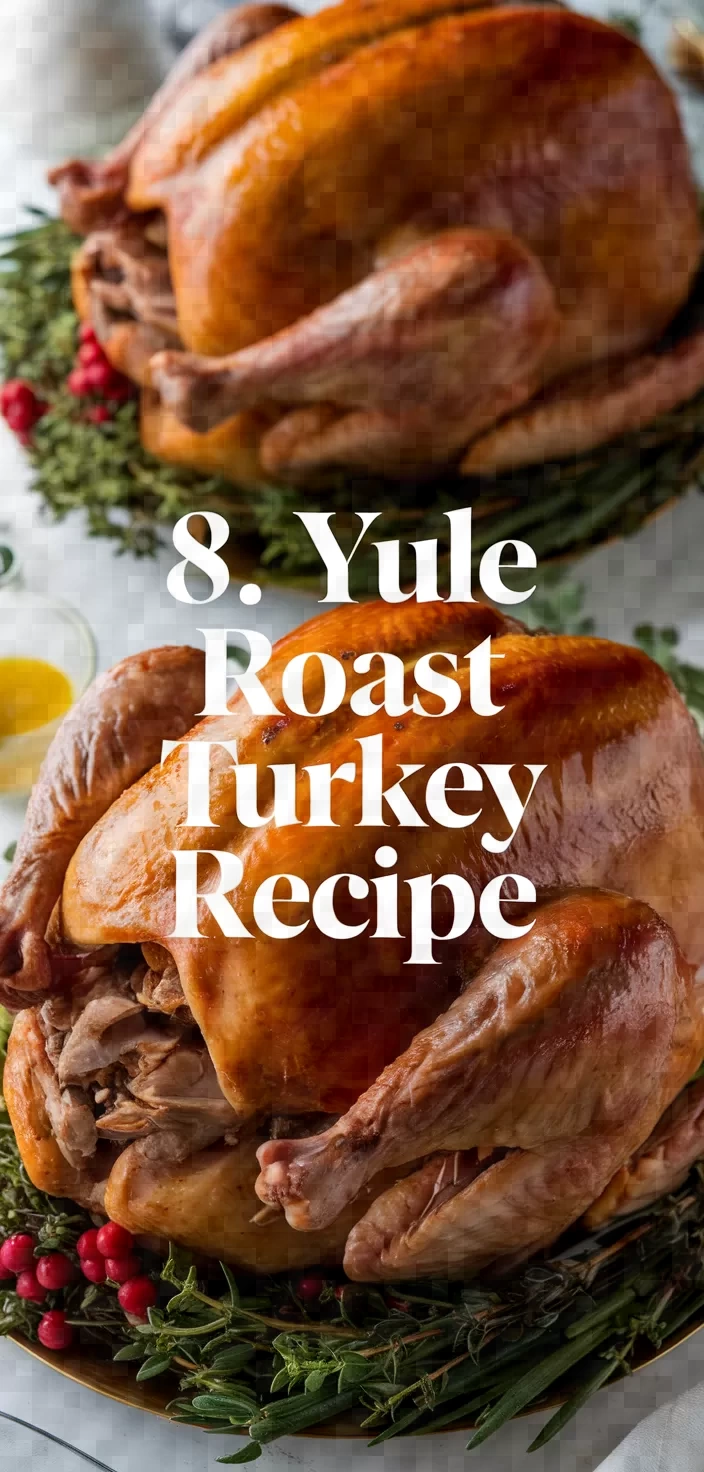 8. Yule Roast Turkey Recipe