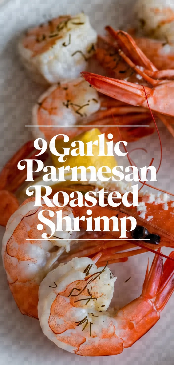 9. Garlic Parmesan Roasted Shrimp