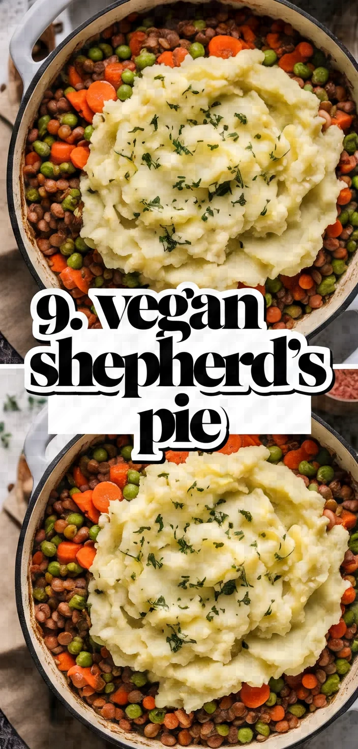 9. Vegan Shepherd's Pie