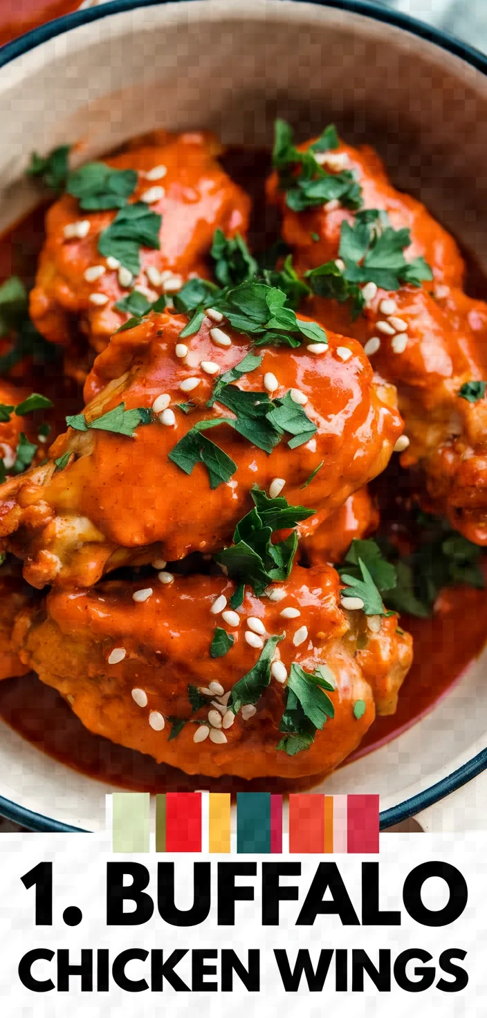 1. Buffalo Chicken Wings