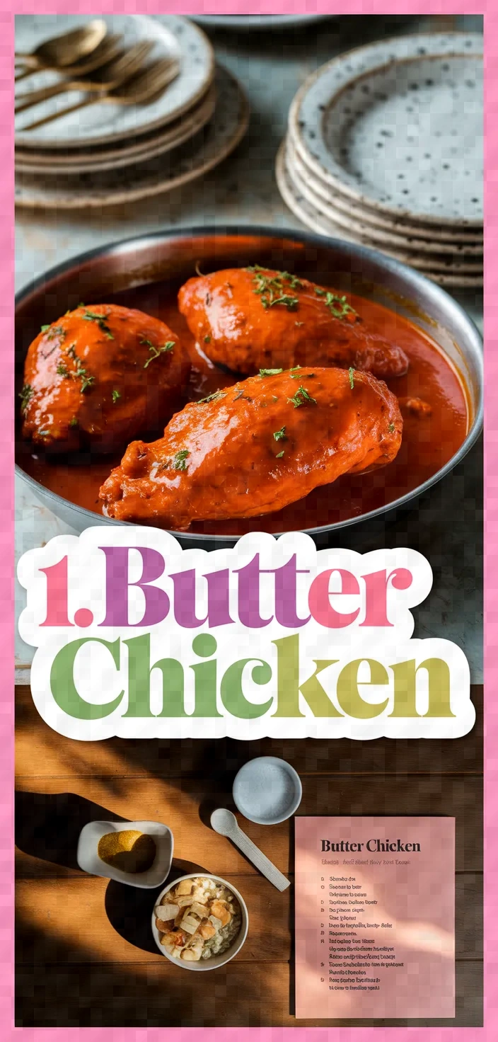 1. Butter Chicken