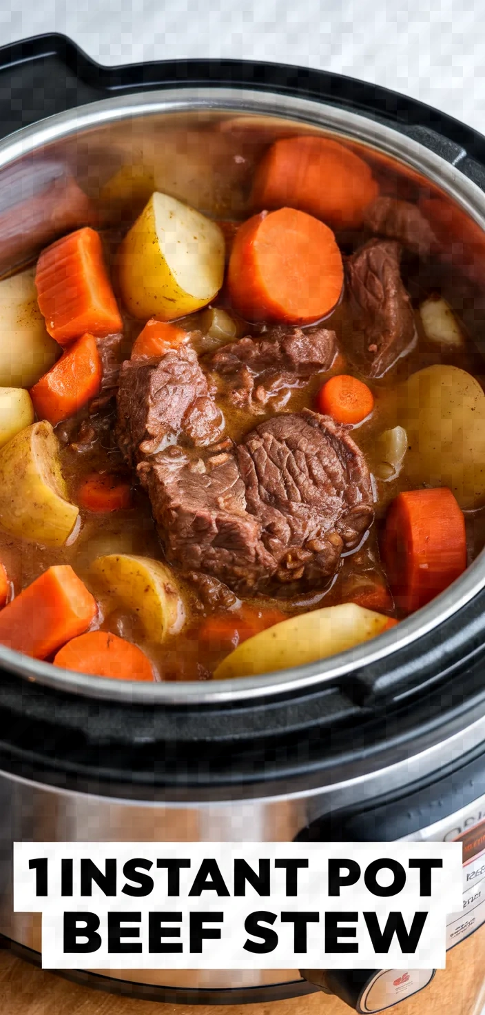 1. Instant Pot Beef Stew