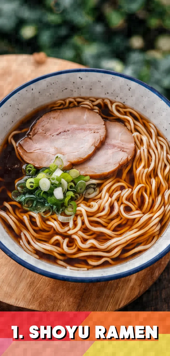 1. Shoyu Ramen