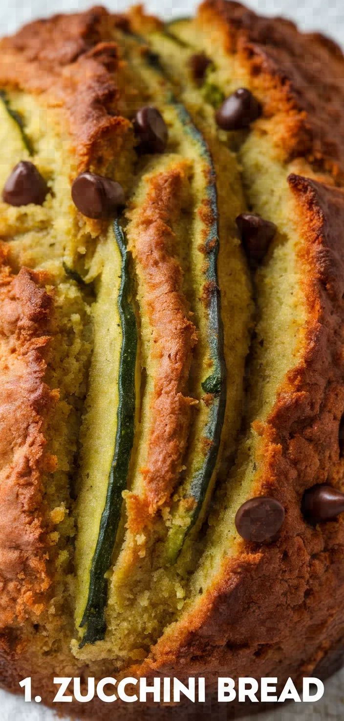 1. Zucchini Bread