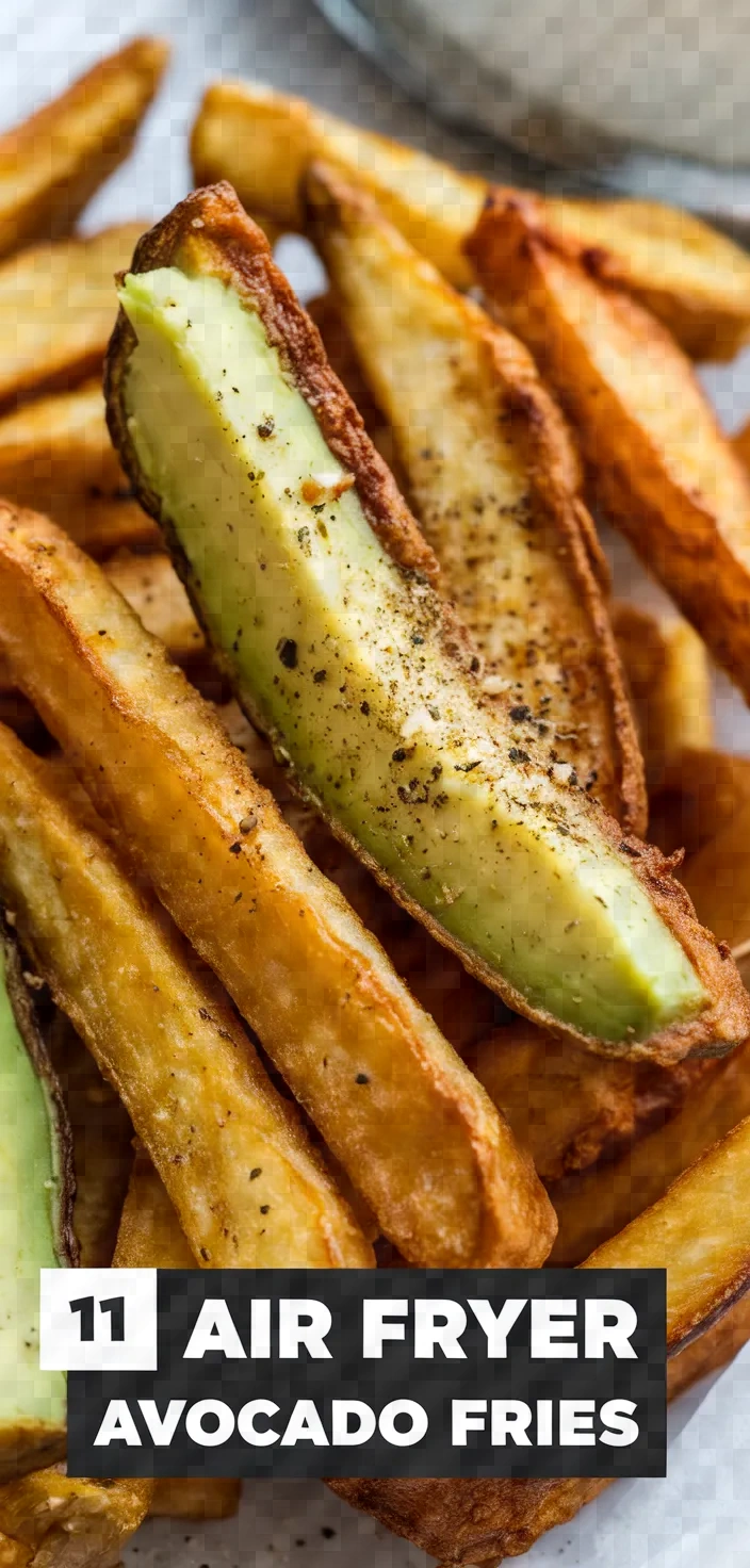 11. Air Fryer Avocado Fries