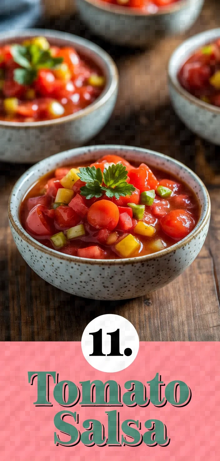 11. Baby Tomato Salsa