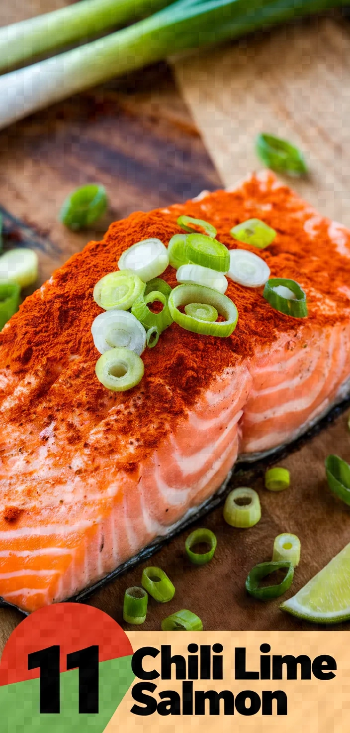 11. Chili Lime Salmon