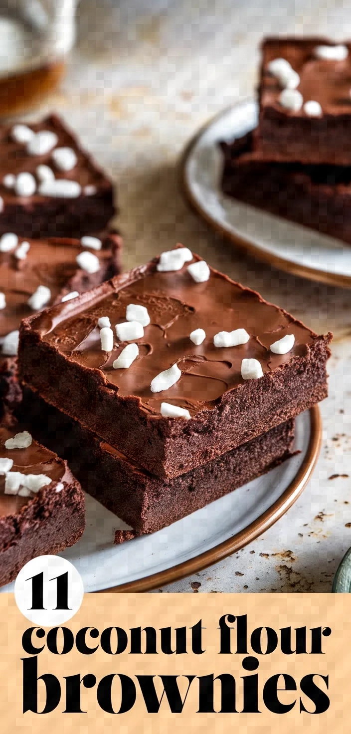 11. Coconut Flour Brownies