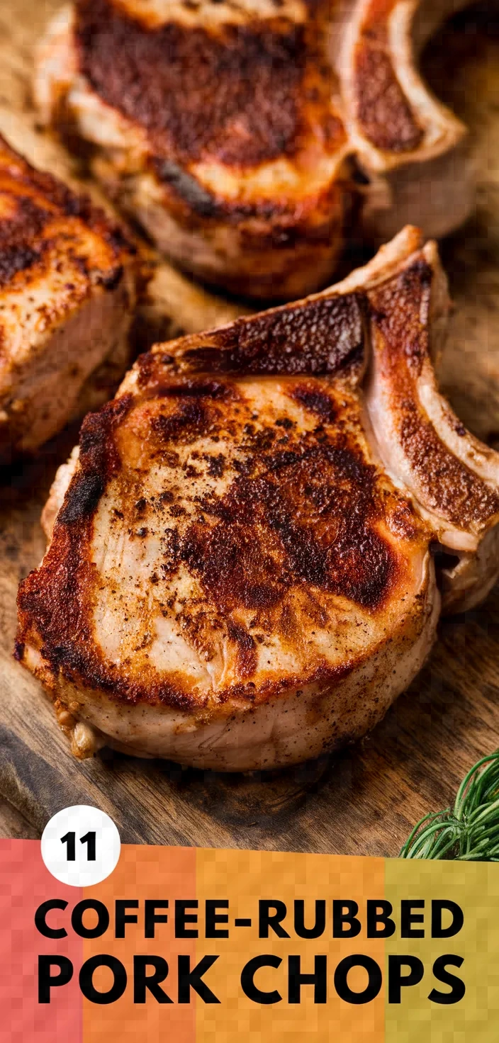 11. Coffee-Rubbed Pork Chops