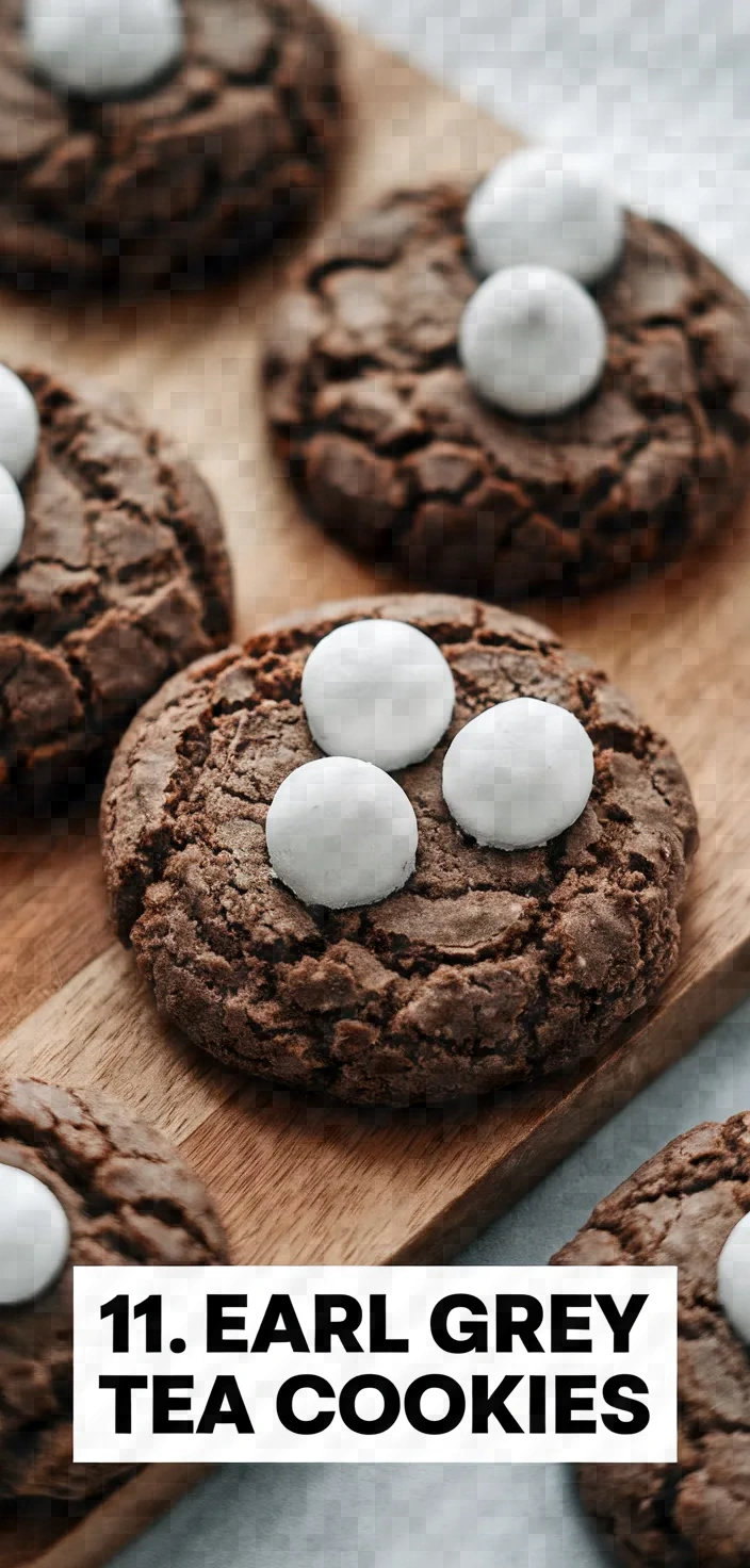 11. Earl Grey Tea Cookies