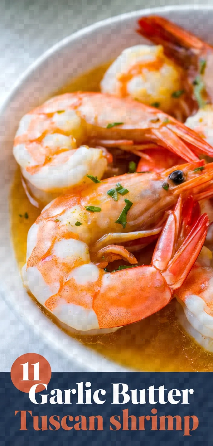 11. Garlic Butter Tuscan Shrimp