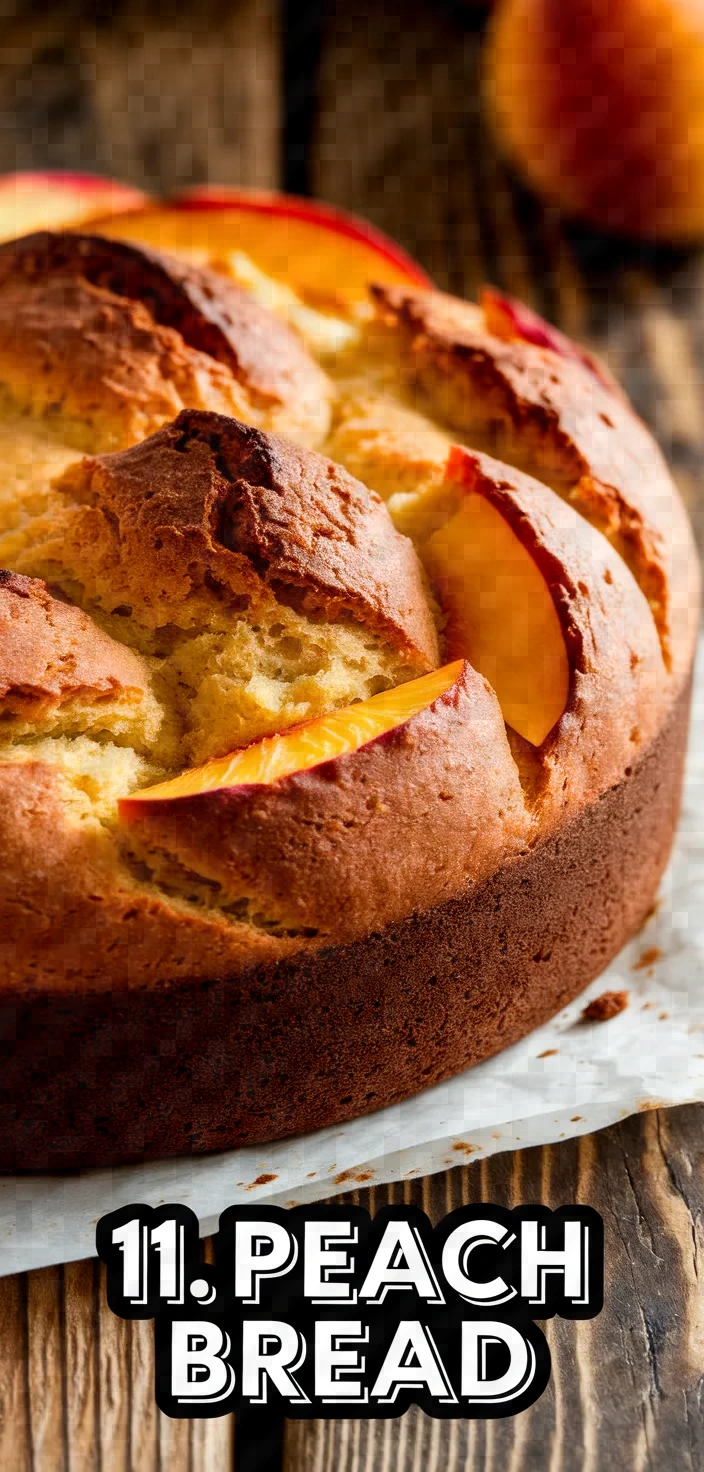 11. Peach Bread