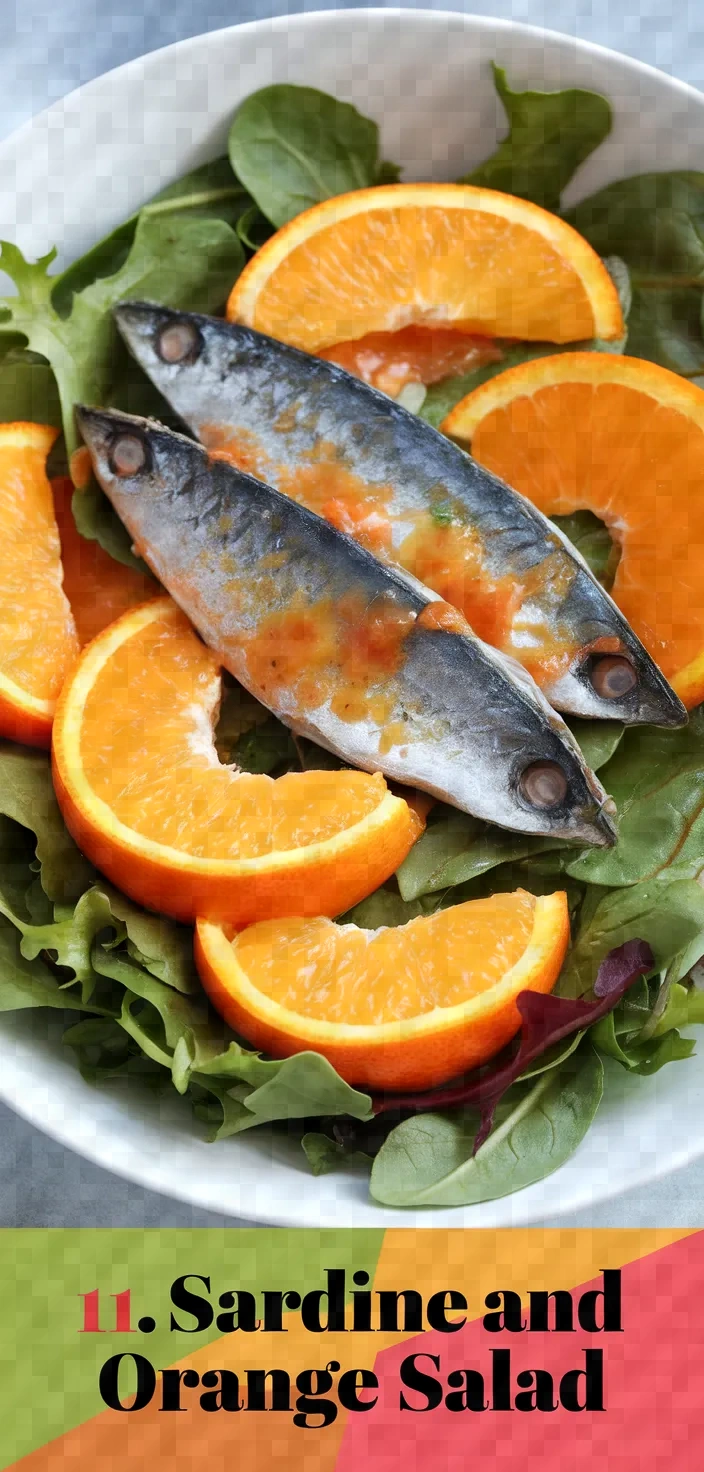 11. Sardine and Orange Salad