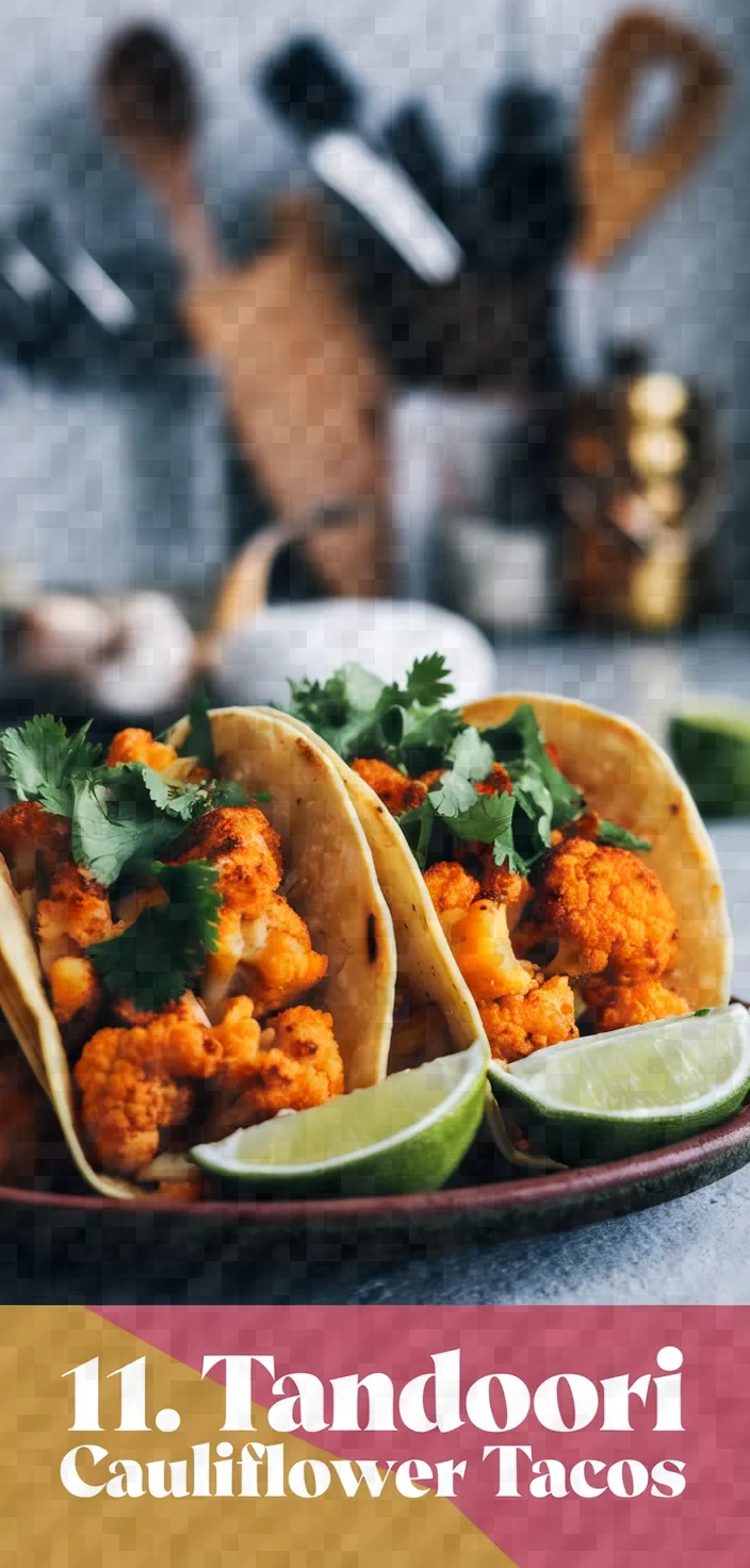 11. Tandoori Cauliflower Tacos