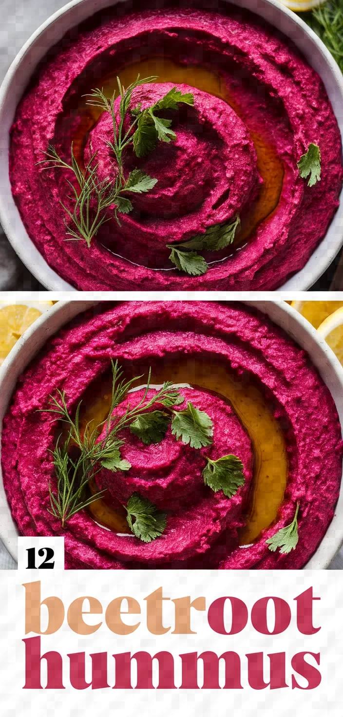 12. Beetroot Hummus