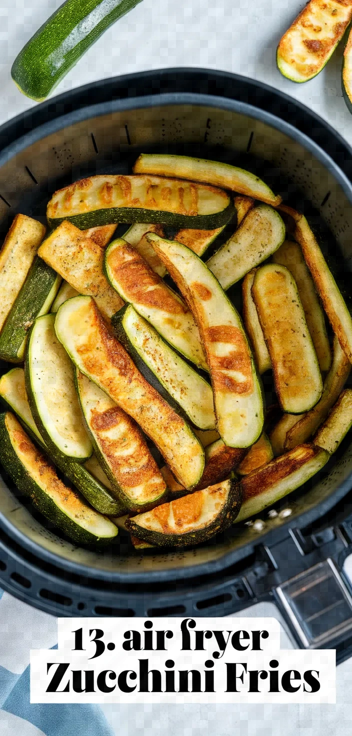 13. Air Fryer Zucchini Fries