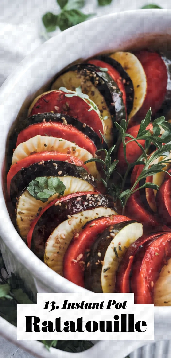 13. Instant Pot Ratatouille