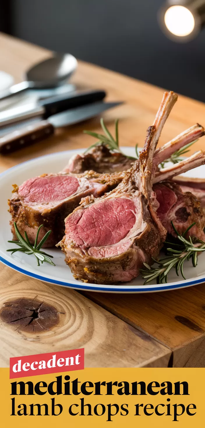 13. Mediterranean Lambs Chops