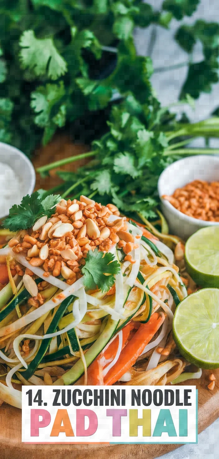 14. Zucchini Noodle Pad Thai