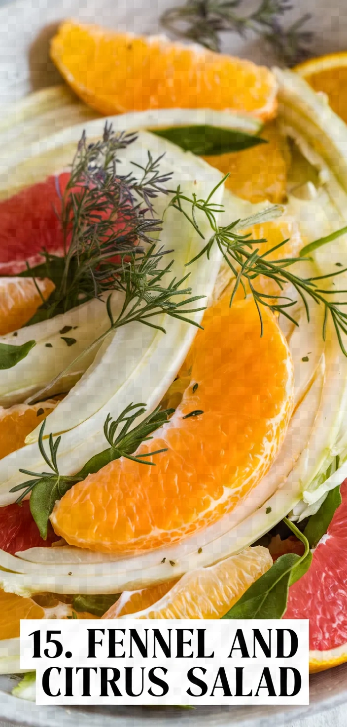 15. Fennel and Citrus Salad