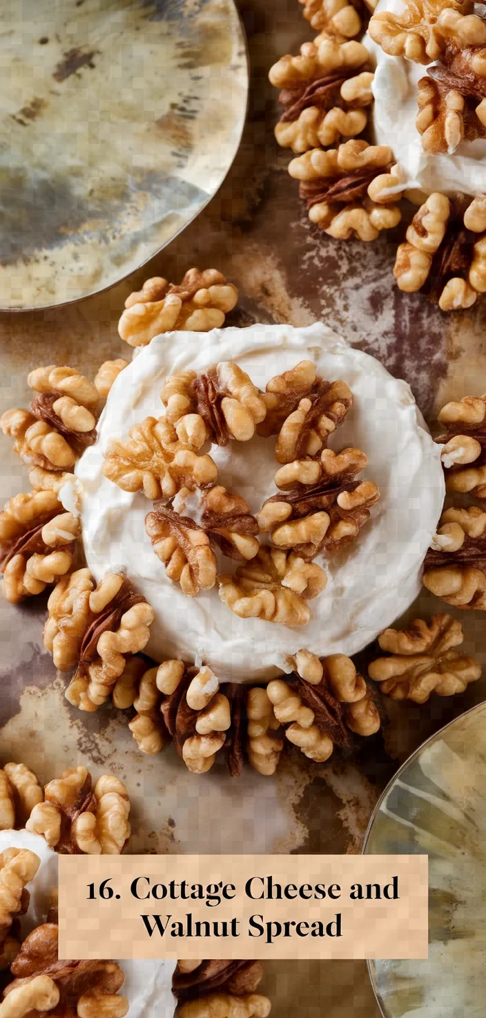 16. Cottage Cheese and Walnut Spread