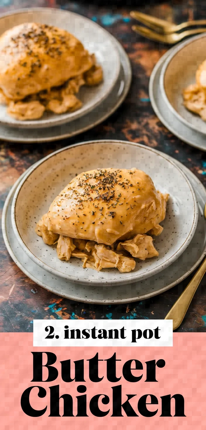 2. Instant Pot Butter Chicken