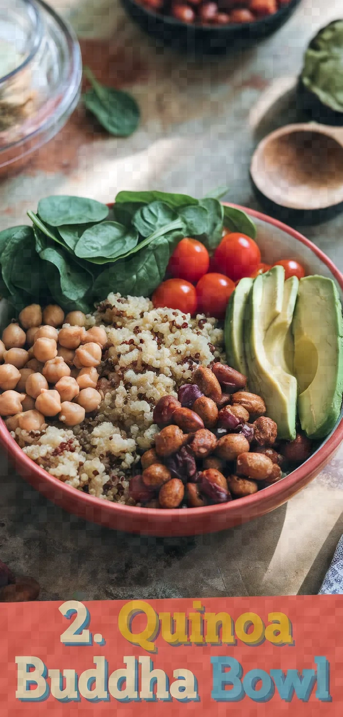 2. Quinoa Buddha Bowl