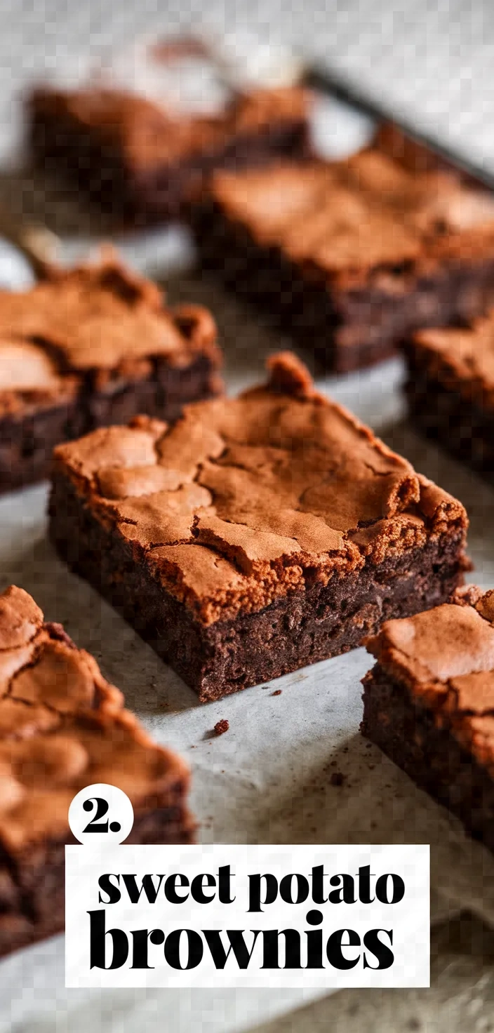 2. Sweet Potato Brownies