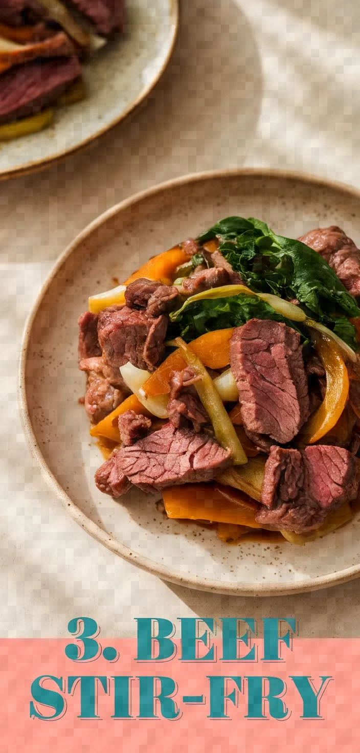 3. Beef Stir-Fry