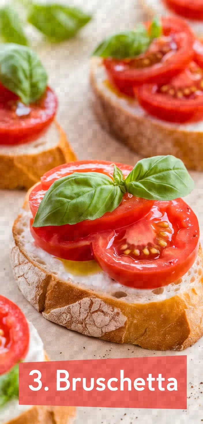 3. Bruschetta