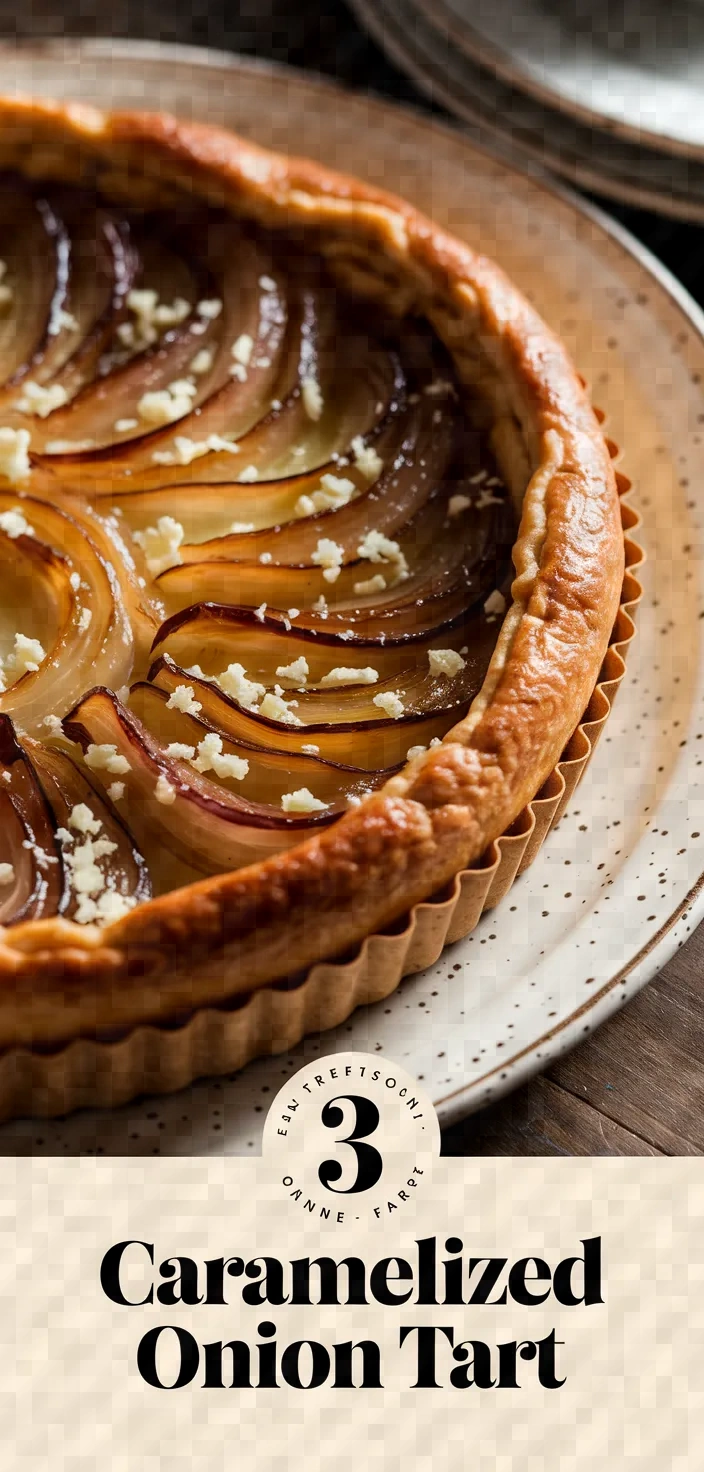 3. Caramelized Onion Tart