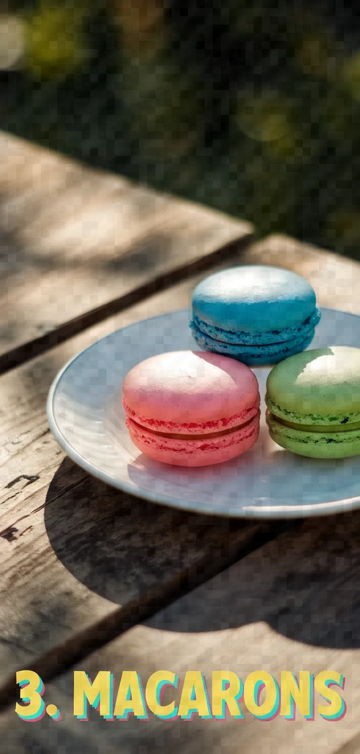 3. Macarons