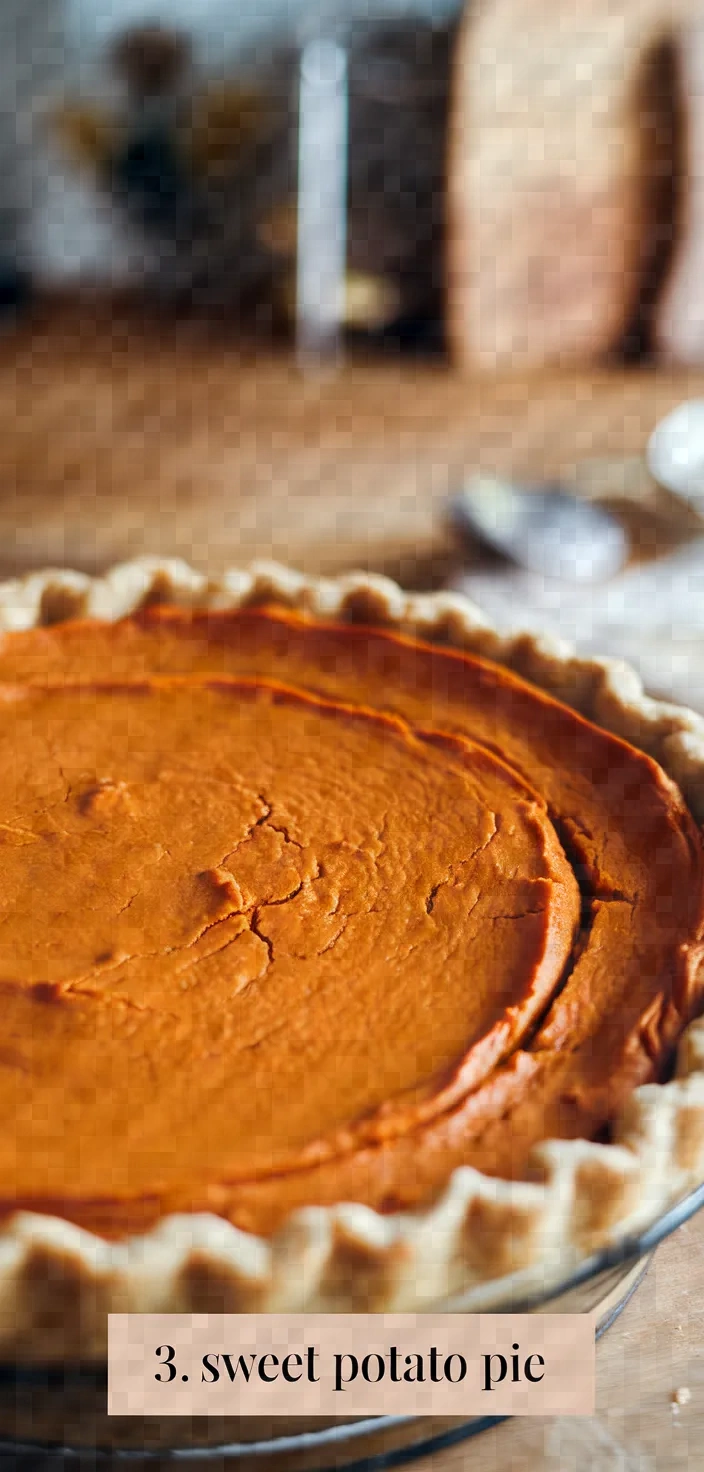 3. Sweet Potato Pie