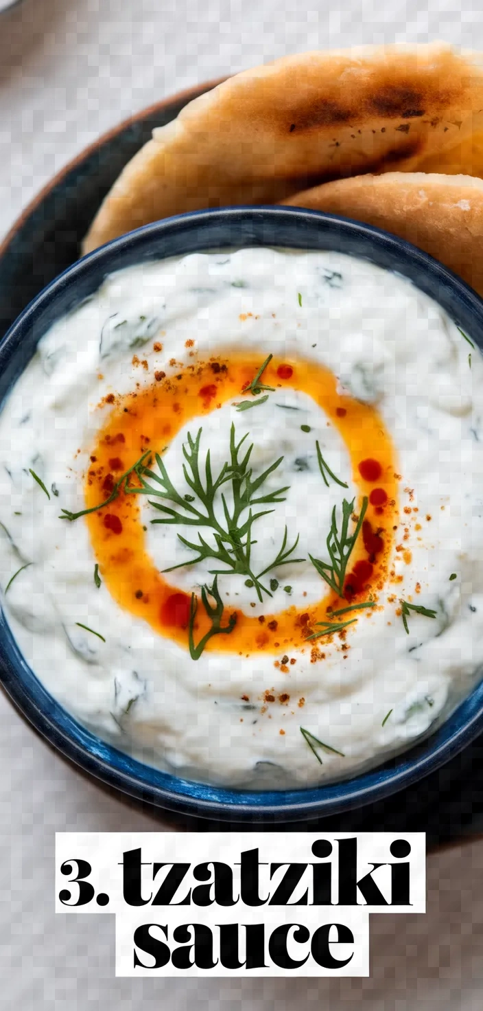 3. Tzatziki Sauce