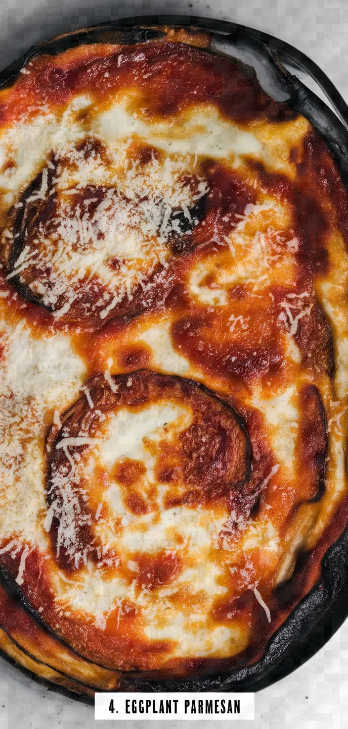 4. Eggplant Parmesan