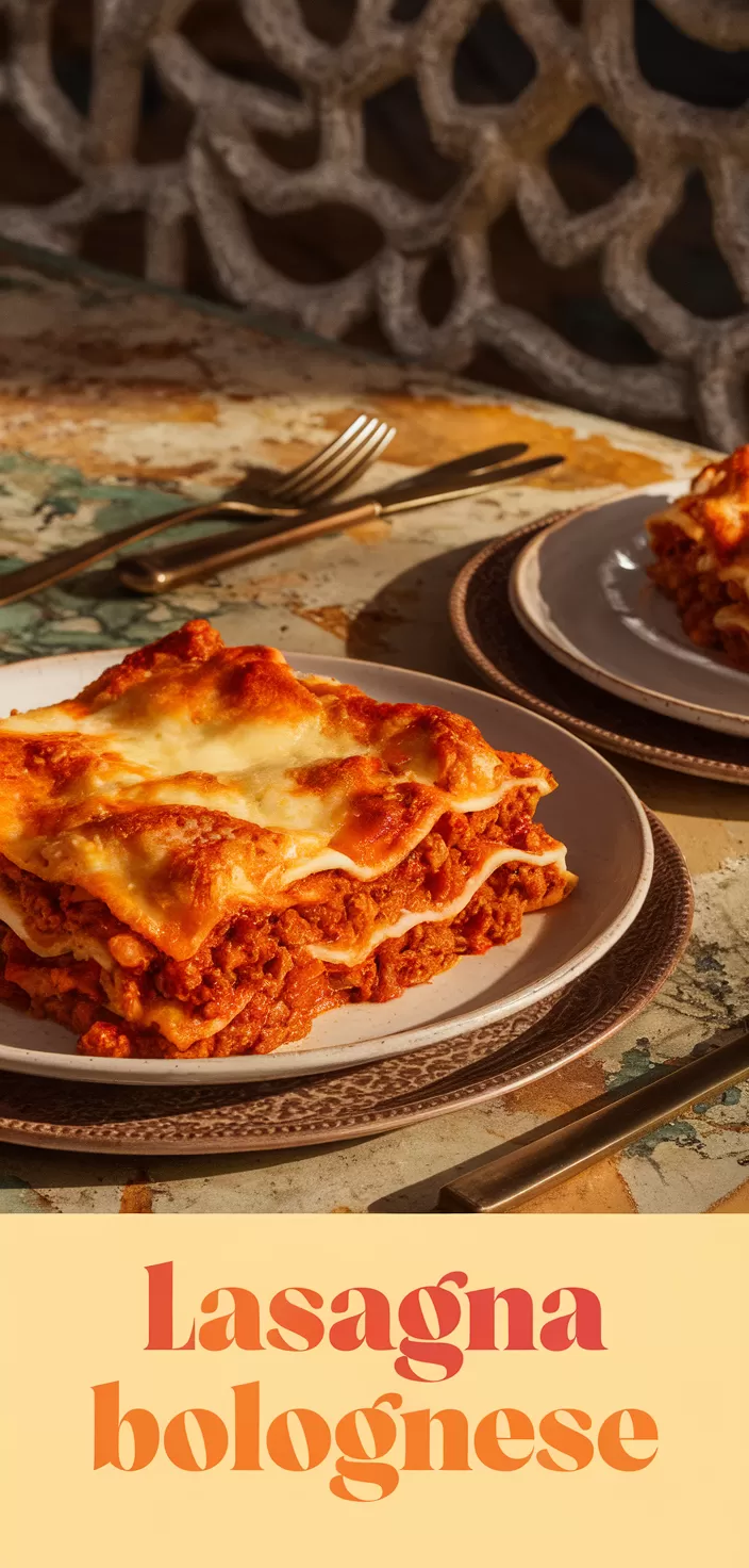 4. Lasagna Bolognese