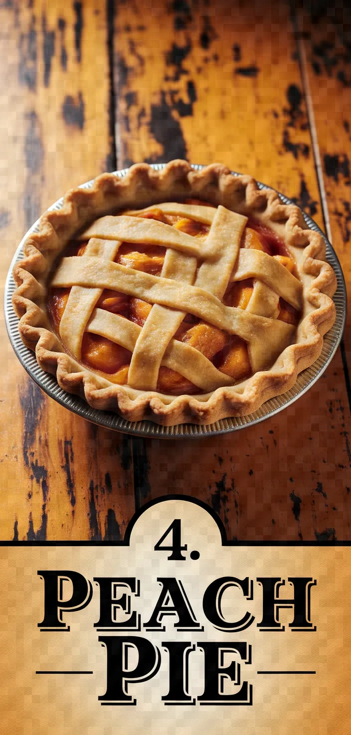 4. Peach Pie