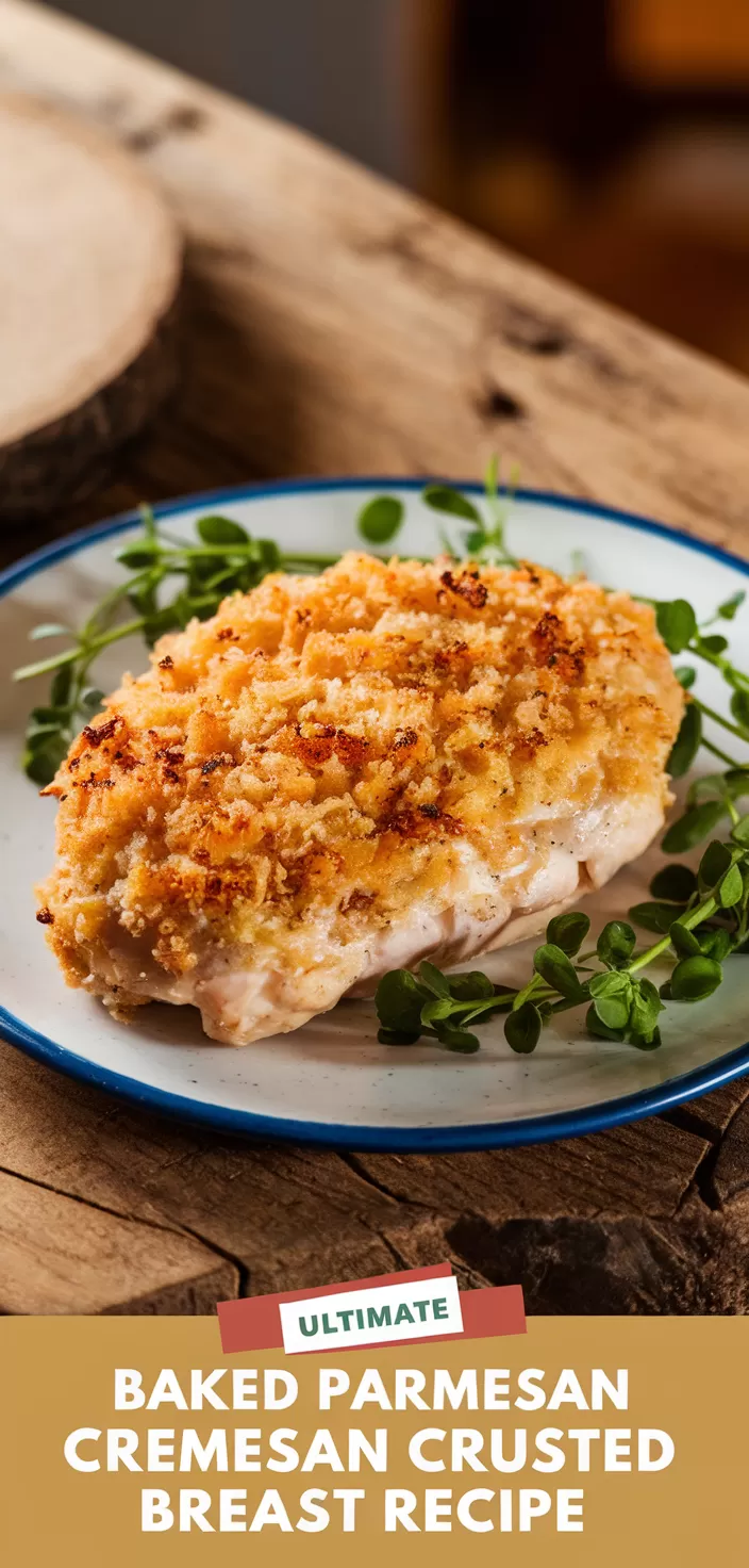 5. Baked Parmesan Crusted Chicken Breast