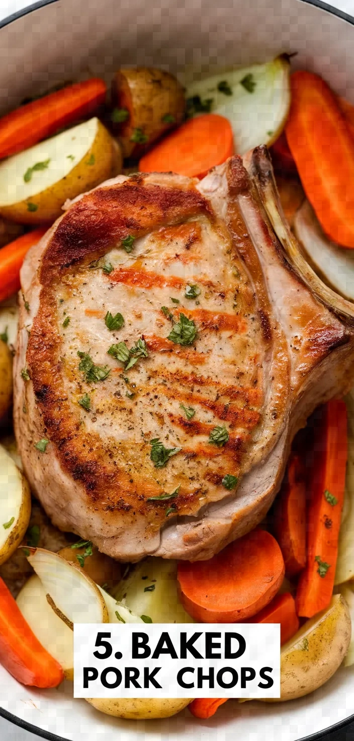 5. Baked Pork Chops