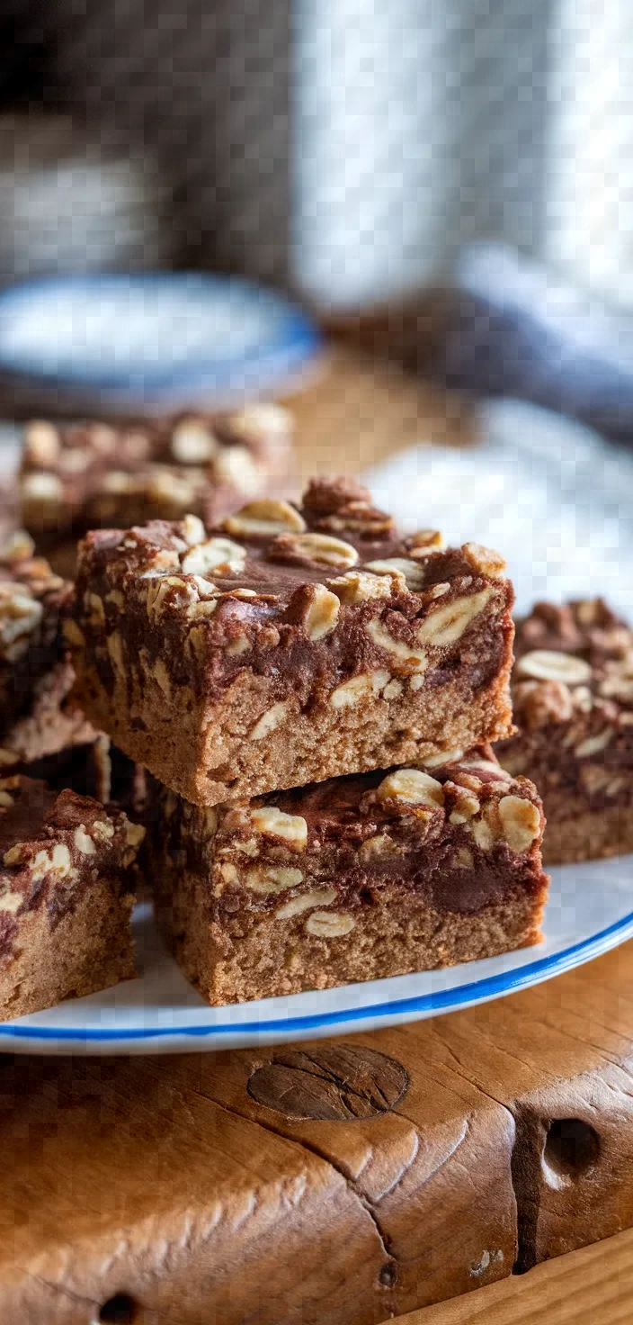 5. Banana Oatmeal Brownies