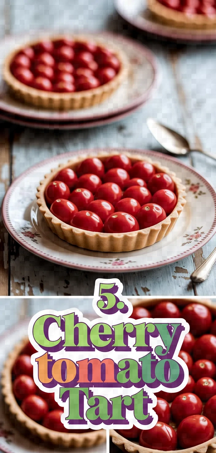 5. Cherry Tomato Tart