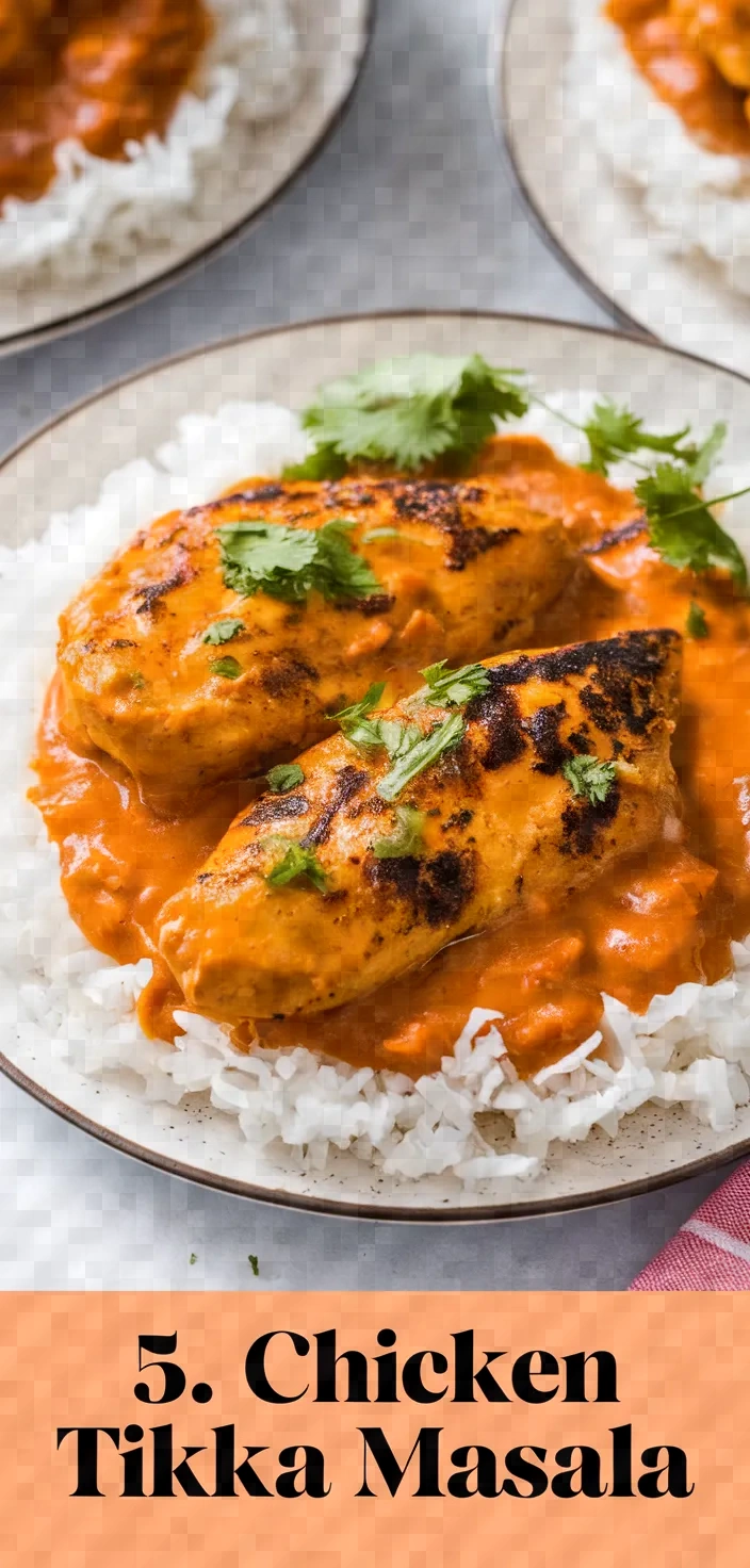 5. Chicken Tikka Masala