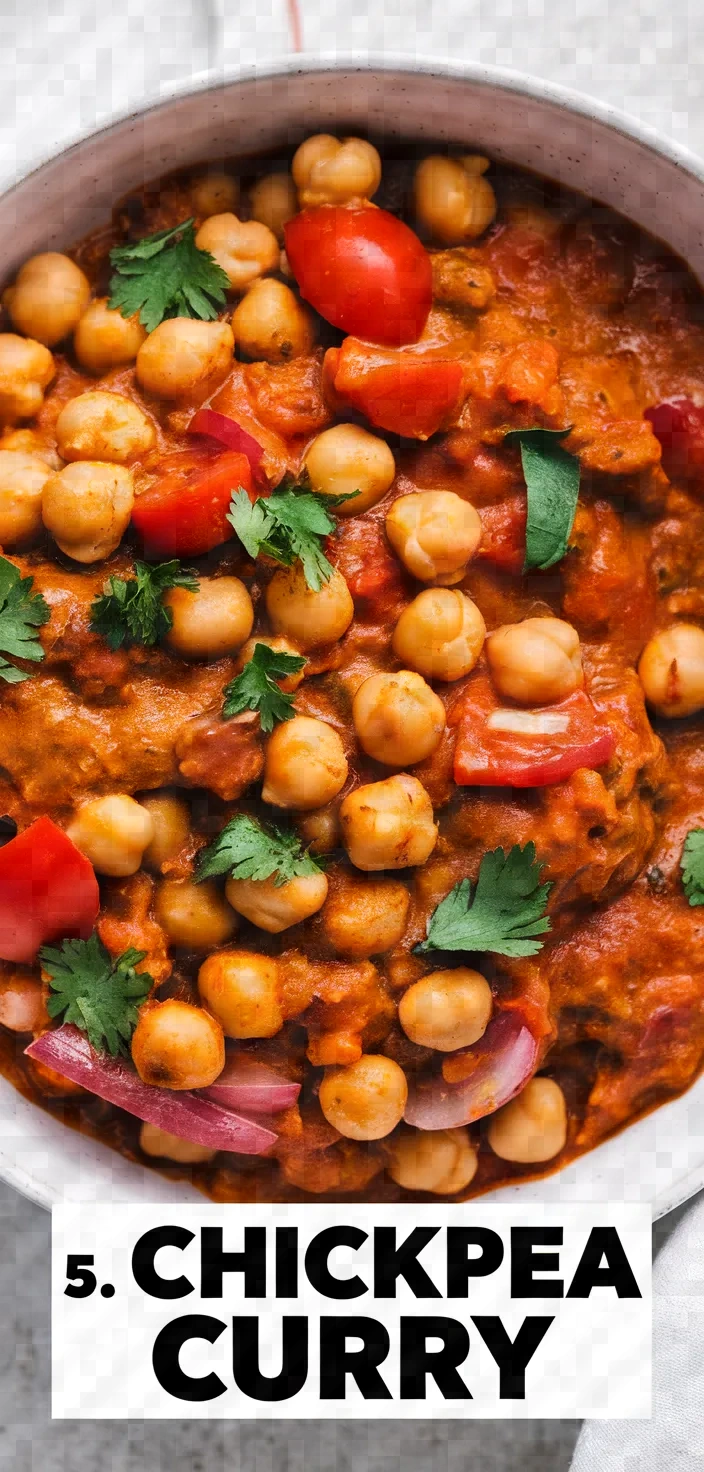 5. Chickpea Curry