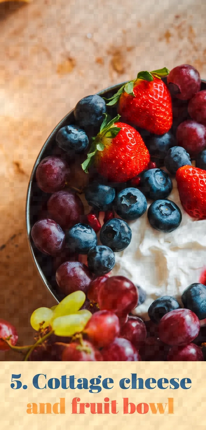 5. Cottage Cheese and Fruit Bowl