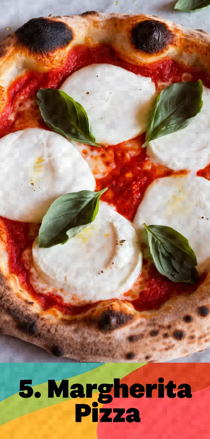 5. Margherita Pizza