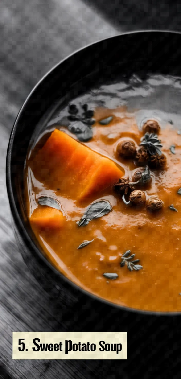 5. Sweet Potato Soup